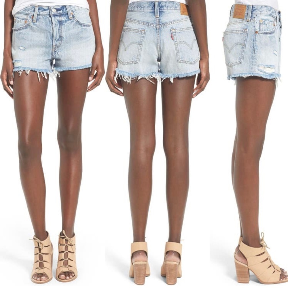 Levi’s 501 Cutoff Denim Shorts